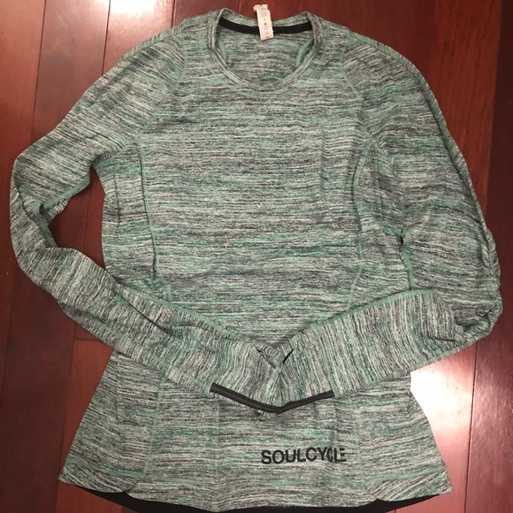 lululemon athletica Tops - Green Lululemon Soulcycle Longsleeve Top